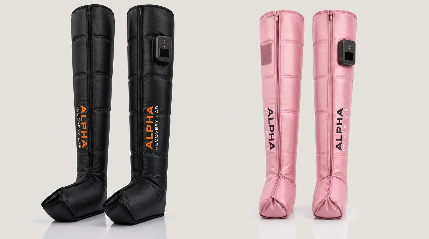 Wireless AlphaFlow compression boots
