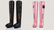 Stealth Black and Blush Pink AlphaFlow compression boots