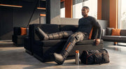 Man wearing AlphaFlow boots after training