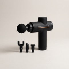 Alpha Recovery Lab mini massage gun free gift